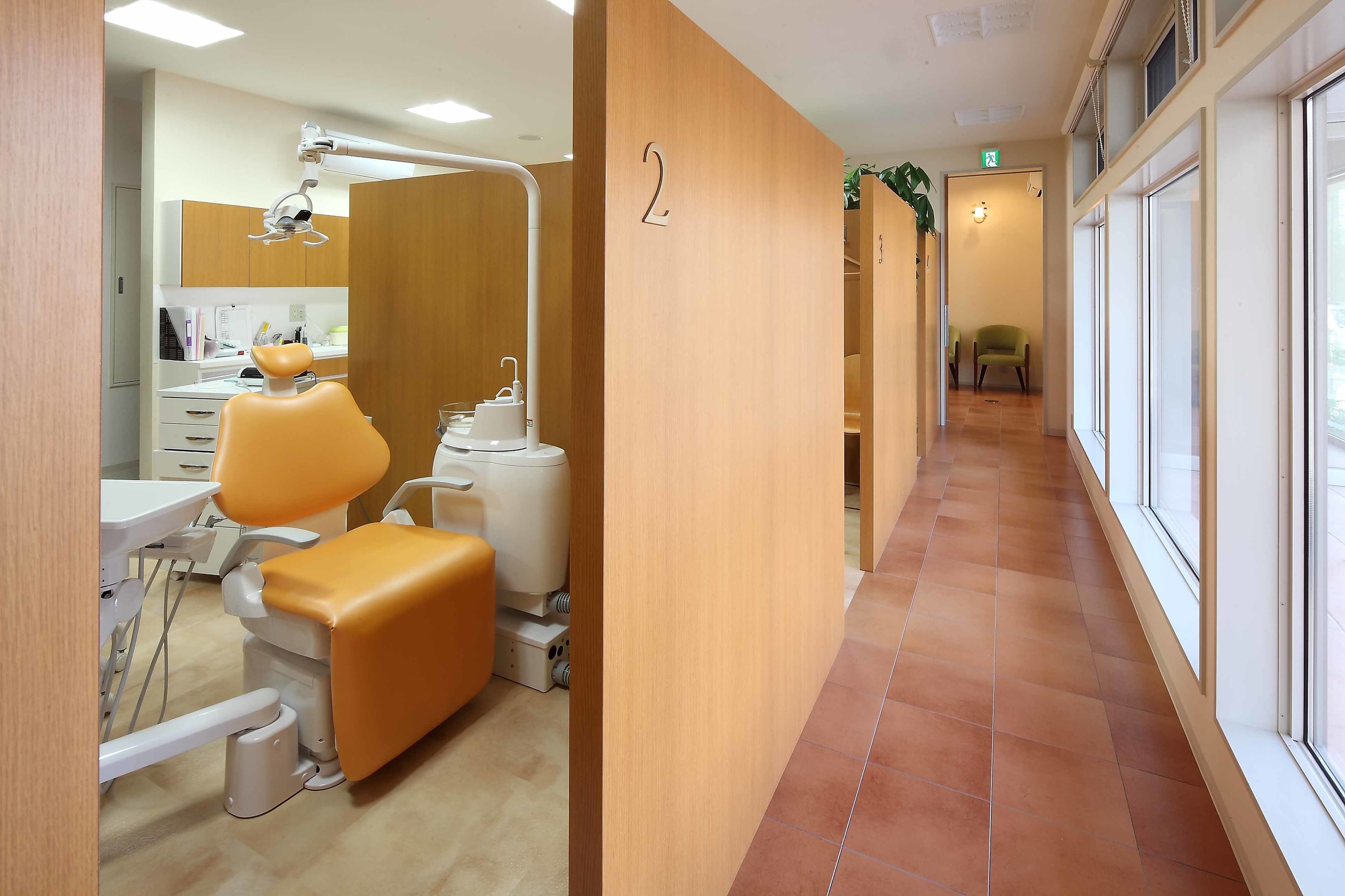 ハートフルにわの歯科医院診療室